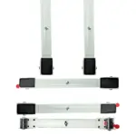 Adjustable Extendable Roller Wheels for Laundry Dryer Trolley