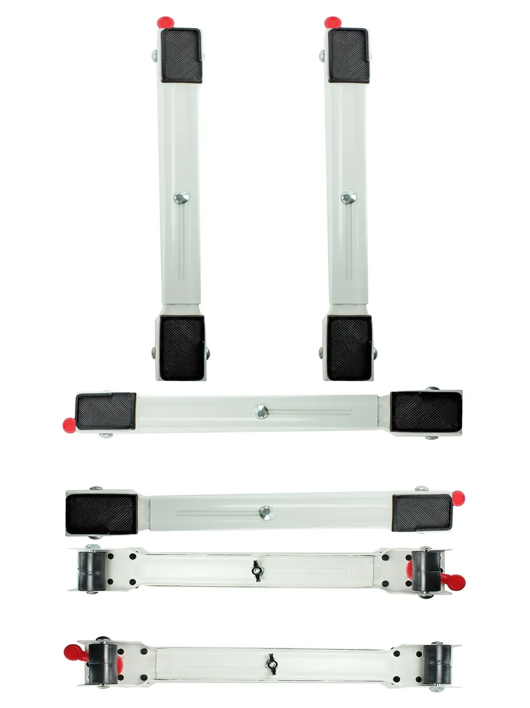 Adjustable Extendable Roller Wheels for Refrigerator & Freezer Cart