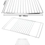 Adjustable Extendable Shelf for Candy Oven – 310‑590 mm Rack