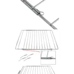 Adjustable Extendable Shelf for Schreiber Ovens – 310‑565 mm