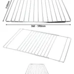 Adjustable Extendable Shelf for Tricity Bendix Oven – 310‑590 mm