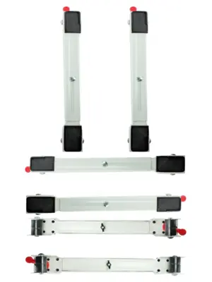 Adjustable Heavy-Duty Roller Wheels for Oven & Cooker Trolleys