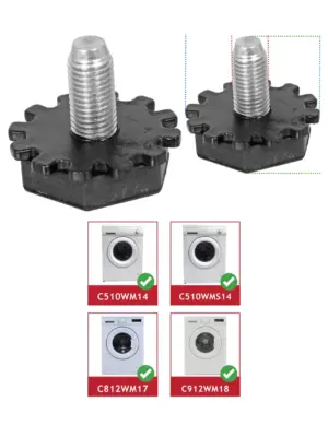 Adjustable M10 Washing Machine Leveling Foot – Fits Currys C510 Series