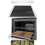 Adjustable Non‑Stick Crisper Tray & Extendable Oven Shelf – Universal Fit