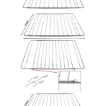 Adjustable Oven Shelf for Homark – Extendable 310‑565mm, 2 Pack
