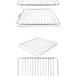Adjustable Oven Shelf Set – Extendable 310‑565mm Rack, 2 Pack