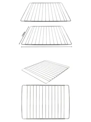 Adjustable Oven Shelf Set – Extendable 310‑565mm Rack, 2 Pack