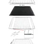 Adjustable Universal Oven Shelf – Extendable Rack 310‑565mm