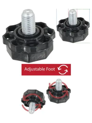 Adjustable Washing Machine Foot Leg for Montpellier MWBI7012/7021 10mm