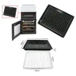 AEG Baumatic Zanussi Small Grill Pan with Drip Tray & Insert 355x280mm