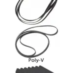 AEG Dryer Poly‑V Belt 1975mm 7‑Rib Replacement for Model 1975H7/1975H6
