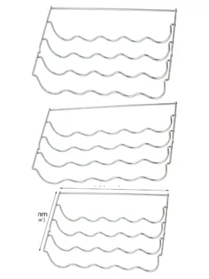 AEG Fridge Wine Bottle Rack Shelf Insert - 457x290x70 mm