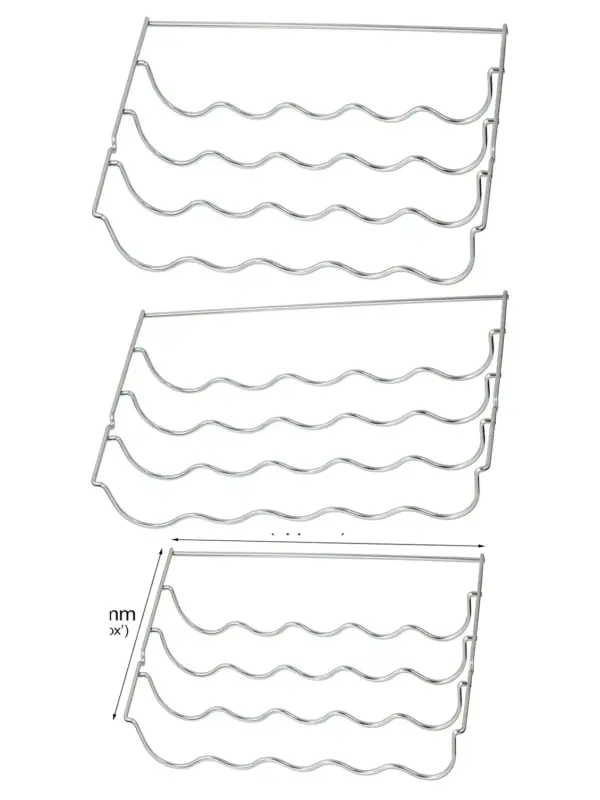 AEG Fridge Wine Bottle Rack Shelf Insert - 457x290x70 mm
