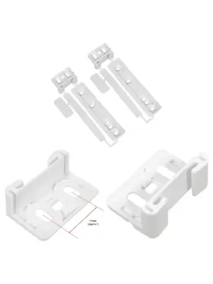 AEG Integrated Fridge & Freezer Plastic Door Slide Bracket – 2 Pack
