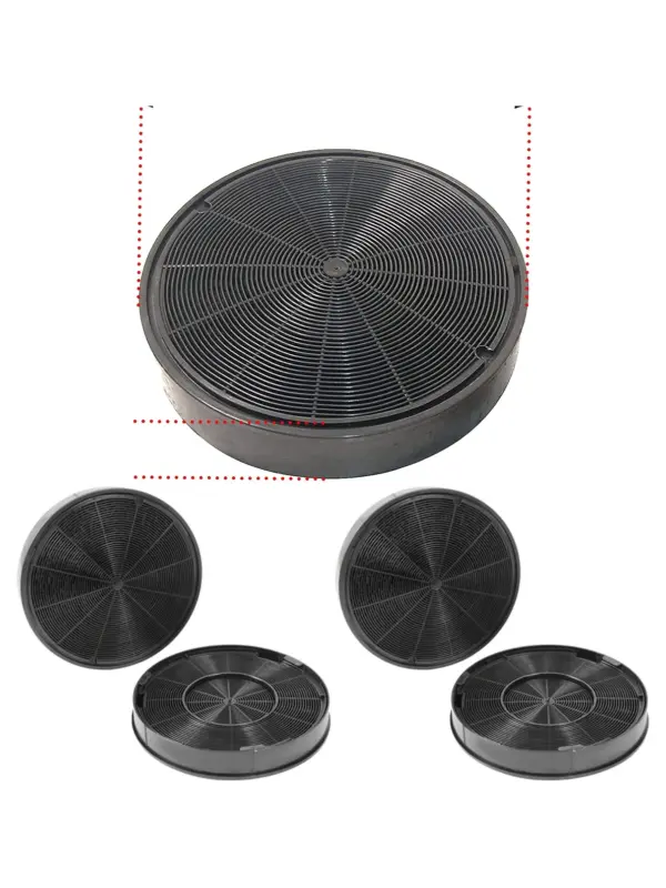 AEG Kitchen Hood Charcoal Carbon Filter 200x30mm – Pack of 2