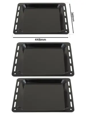 AEG Non‑Stick Enamel Baking Tray 448×360 mm Oven Sheet