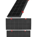 AEG range hood charcoal filter 150 size 435x217x28 mm replacement