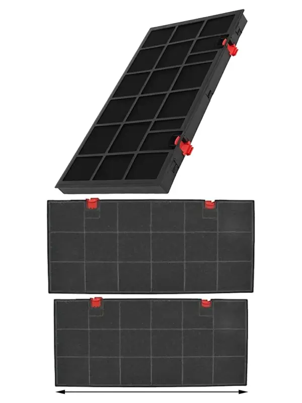 AEG range hood charcoal filter 150 size 435x217x28 mm replacement