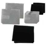 AEG Range Hood Filter Set – 4 Grease + 2 Carbon Filters for Vent Fan