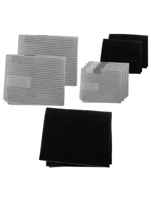 AEG Range Hood Filter Set – 4 Grease + 2 Carbon Filters for Vent Fan