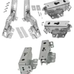 AEG Refrigerator Door Hinge Set for Models 3362/3363 – Top & Bottom