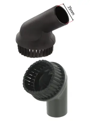AEG Vacuum Round Dusting Brush - 35mm Cleaning Attachment