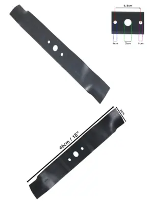 Aldi Gardenline GL480SP 46 cm Replacement Lawn Mower Blade
