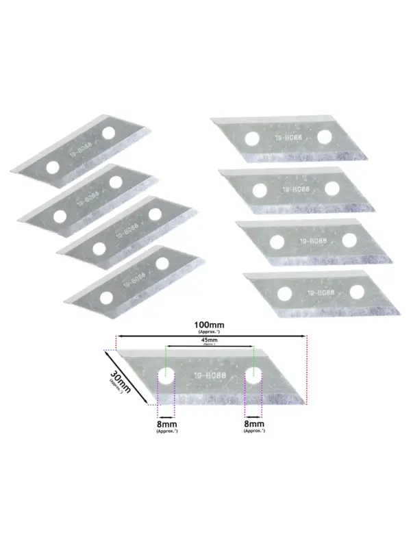 Alko Shredder Blade 4pcs – Fits 1600R, 1800R & H2200