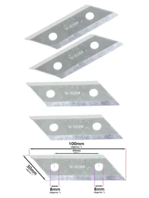Alko Shredder Blade Set 2pcs for 1600R/1800R/H2200