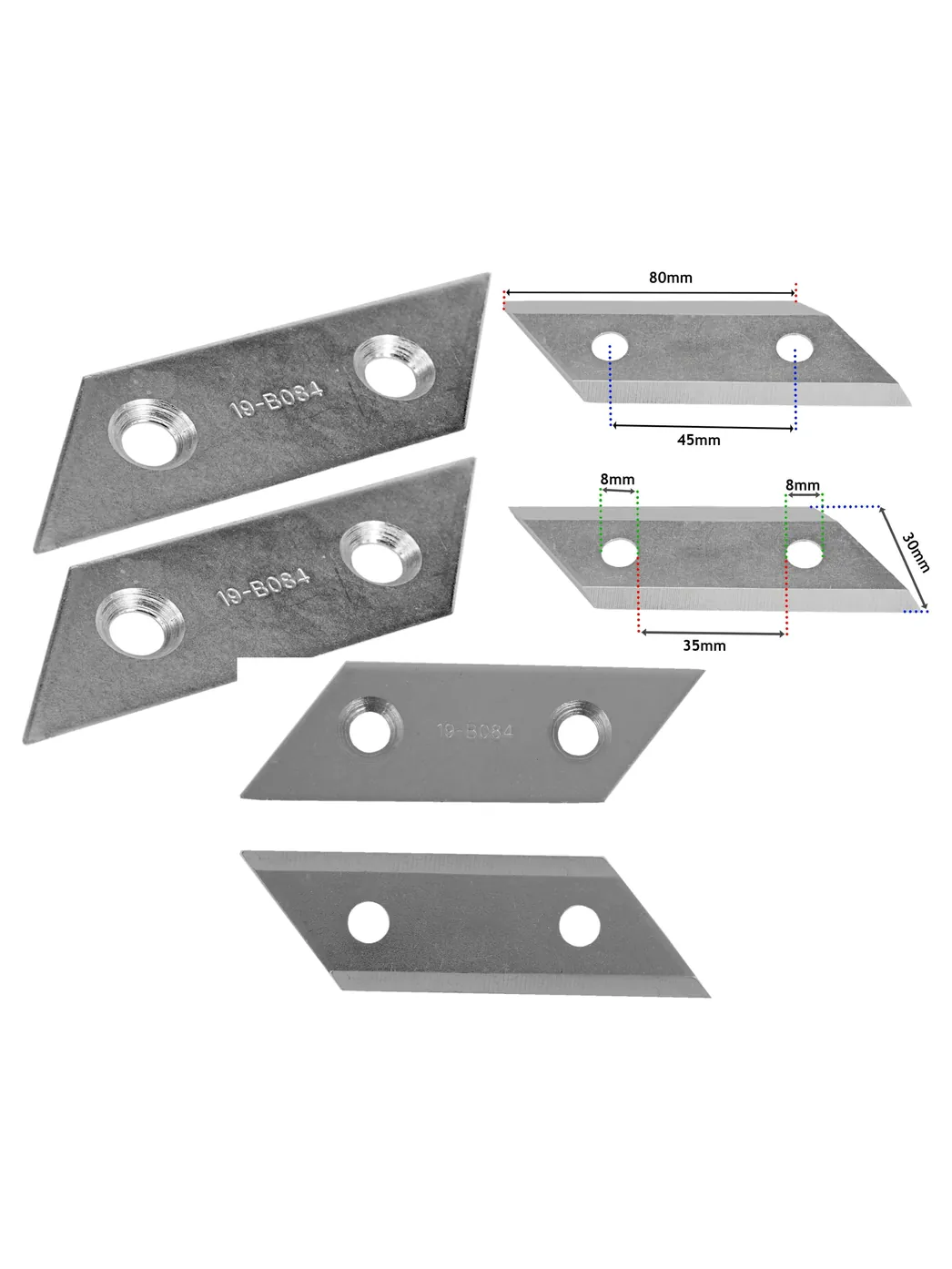 ALKO Shredder Blades for 1800/2200/H1300/H1600/H1800 series