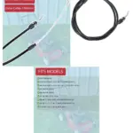 Alpina 460 Lawn Mower Engine Brake Cable Replacement Part 181030069