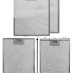 Aluminum Mesh Vent Filter for Candy Oven Cooker Hood - 2 Pack