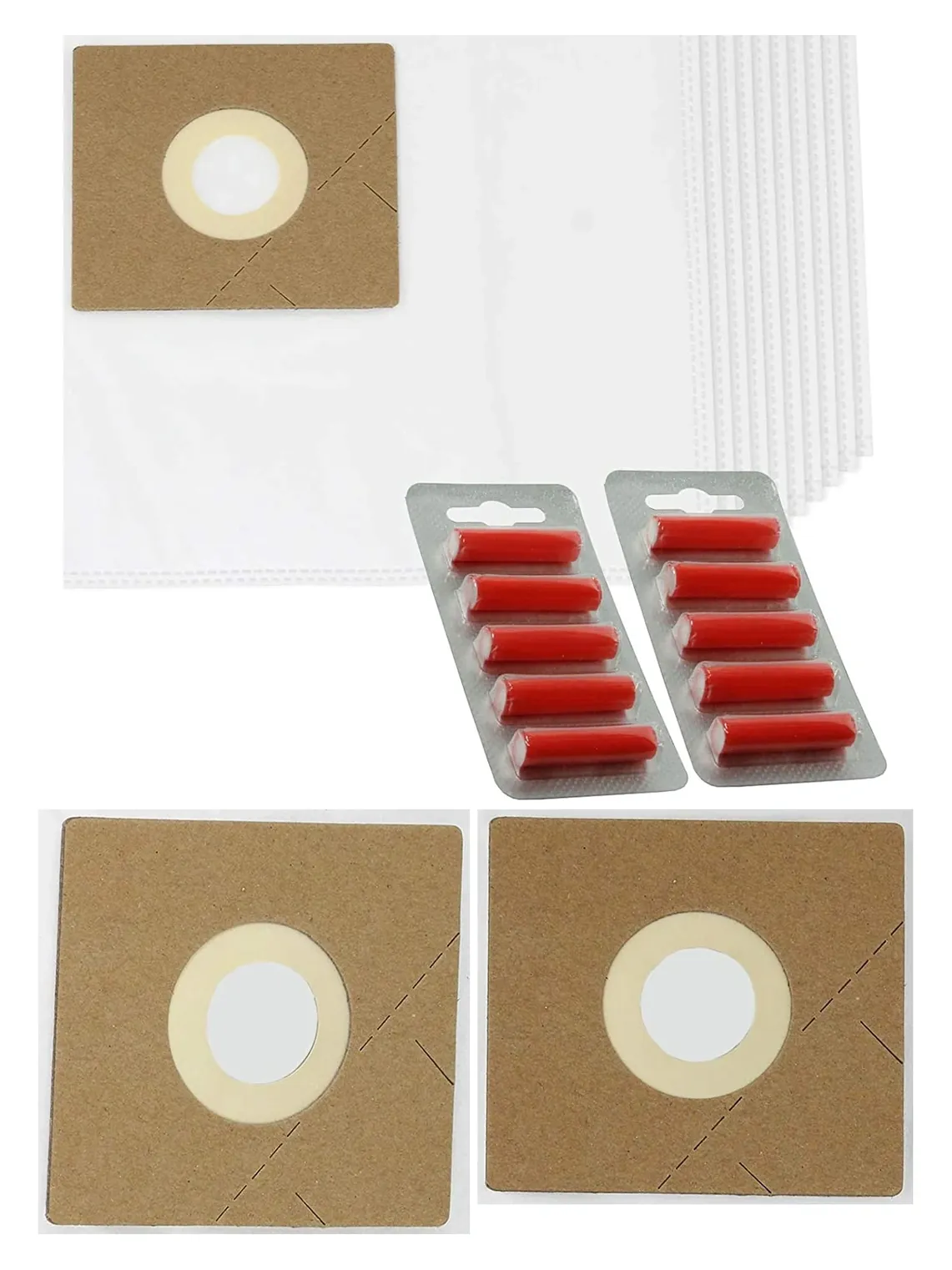 Amazon Basics Vacuum Dust Bags – 1.5L Replacement Pack of 10