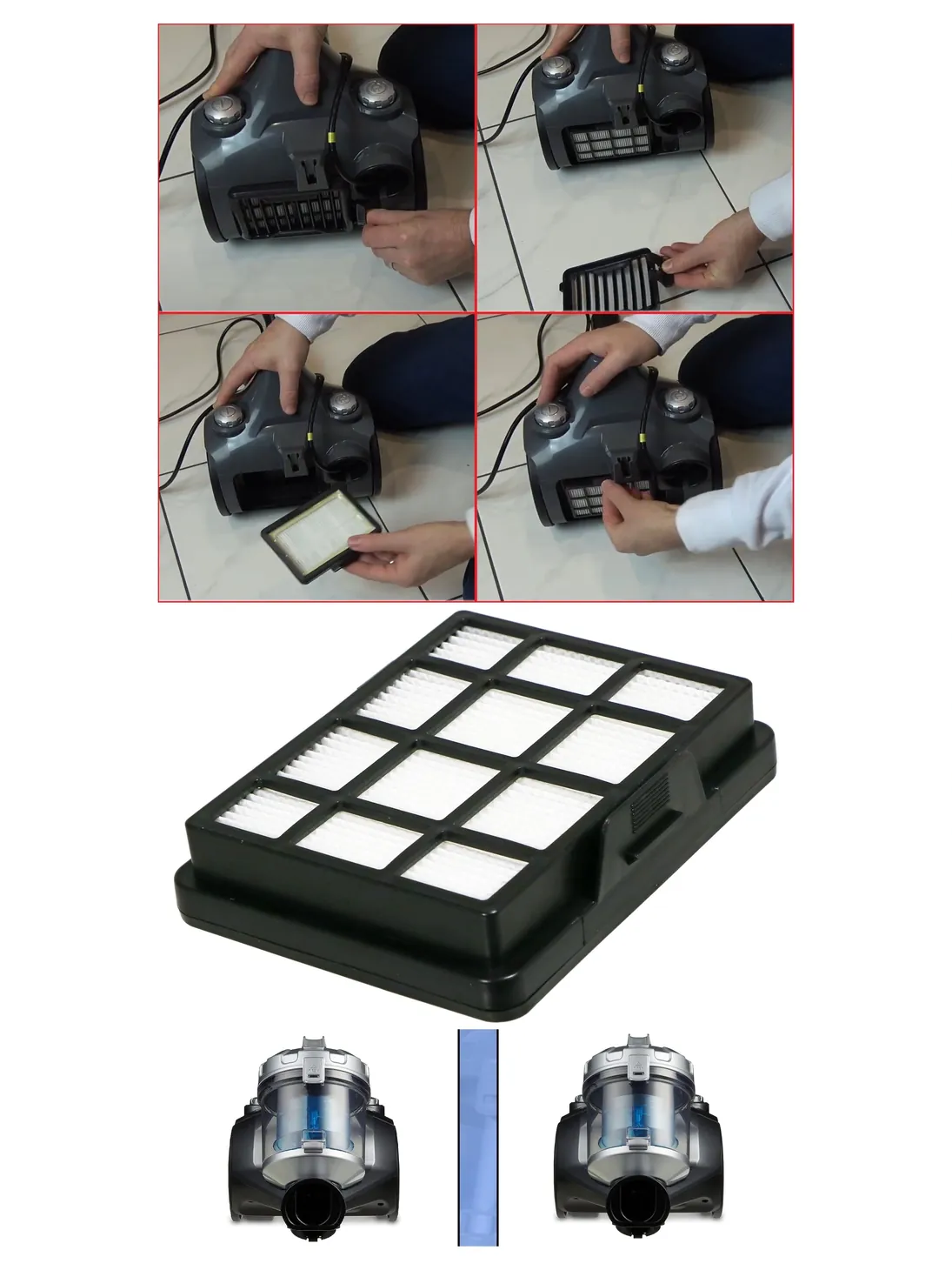 AmazonBasics HEPA Replacement Filter for VCS35 Vacuum