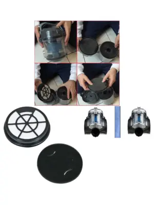 AmazonBasics Vacuum Foam Filter Kit – VCS35 Replacement Set