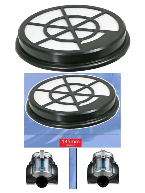 AmazonBasics Vacuum Foam Filter Replacement Kit for VCS35B15KC