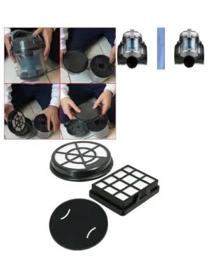 AmazonBasics Vacuum Foam HEPA Filter Kit – VCS35 Replacement Set