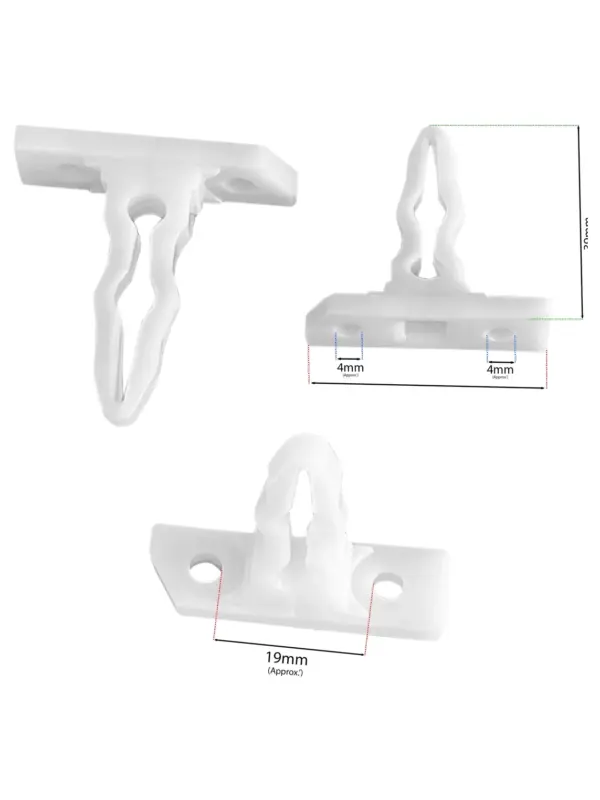 Amica Dryer Door Latch Pin – Plastic Catch for ADV7CLCW & WTA14304W