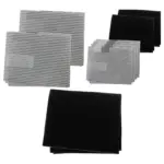 AMICA Kitchen Hood Filter Set – 4 Grease & 2 Carbon Filters