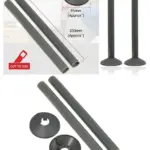 Anthracite Grey Radiator Pipe Cover Sleeve 15mm x 200mm