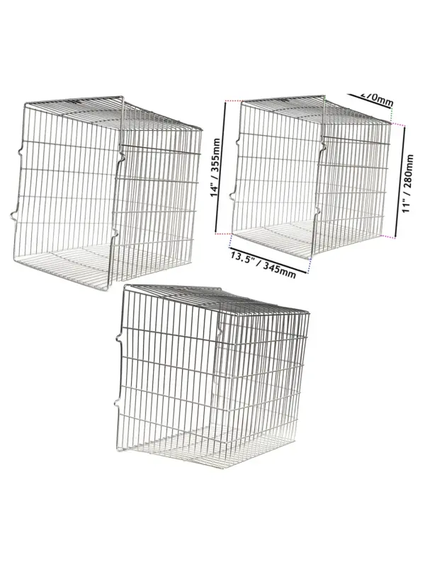 Anti-Theft Weatherproof Outdoor CCTV Camera Enclosure 11x11x10.5