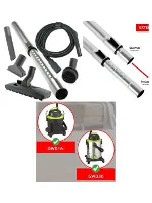 Argos Guild GWD16/GWD30 Hose Kit – Wet/Dry Vacuum Spare Parts