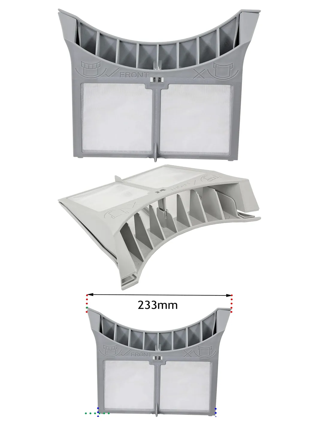 Ariston A36V Dryer Lint Filter with Hinged Screen Spare Part