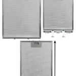 Ariston & Creda 305x267mm Metal Mesh Grease Filter for Cooker Hood