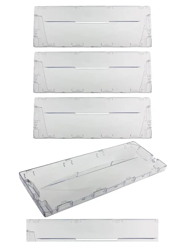 Ariston Fridge Drawer Front Handle – Plastic Replacement Set of 3