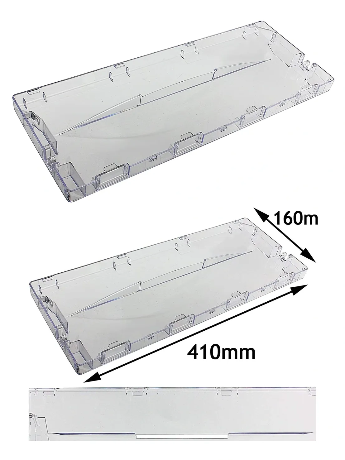 Ariston Fridge Freezer Plastic Drawer Front Handle – Replacement