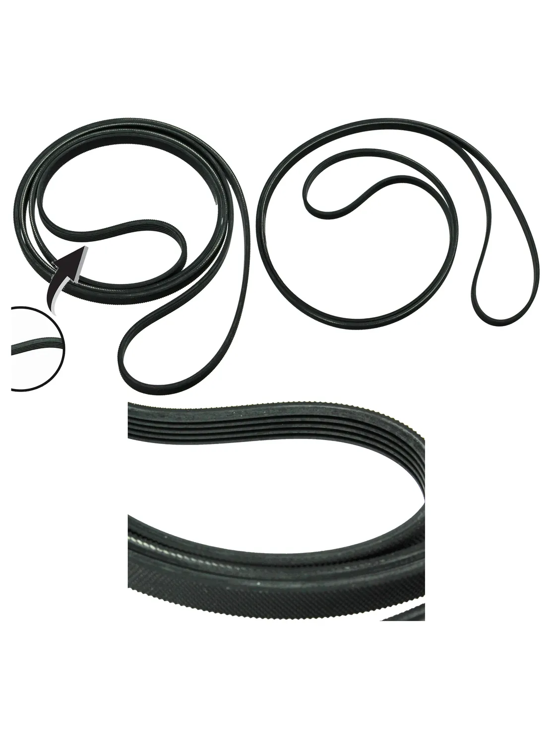 Ariston IS30V Tumble Dryer Drive Belt 5PHE 1540H5 Replacement