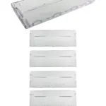 Ariston Refrigerator Drawer Front Handle – Plastic Flap, Pack of 4