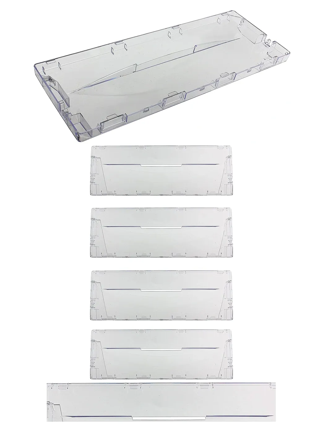 Ariston Refrigerator Drawer Front Handle – Plastic Flap, Pack of 4