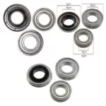 Ariston Washing Machine Drum Bearing & Seal Replacement Kit - 35mm